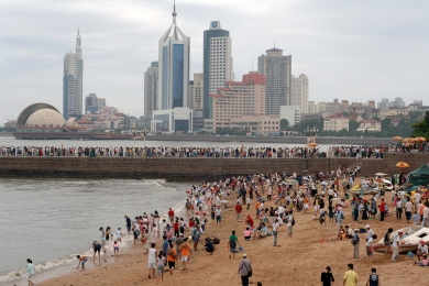 Qingdao, Qingdao Bay and Beach NO.06