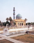 Baghdad, Mosque on Firdos Square, 6 months prior to 2nd Iraq War