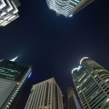 Shanghai Highrises Pudong Financial District