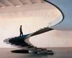 Braslia, interior staircase at the MInistry of Foreign Affairs