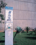 Brasilia, Street sign and town map