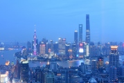 Shanghai-Panorama seen from Peoples Square