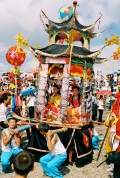 2 Girls at Show at the Duyun-international-photographic-festival, Duyun