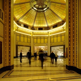 Peace Hotel Jazz band,  Hotel Entrance Lobby,  Shanghai, Focus