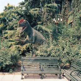 Beijing, Dinosaur at Museum Park