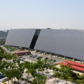 Suntech Wuxi, Office Building exterior, one of the biggest electricity producing facades