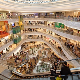 Shanghai Qibao Shopping Mall Interior, Vanke-ECE