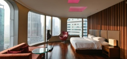 wallpaper city guide Shanghai, hotel room at andaz